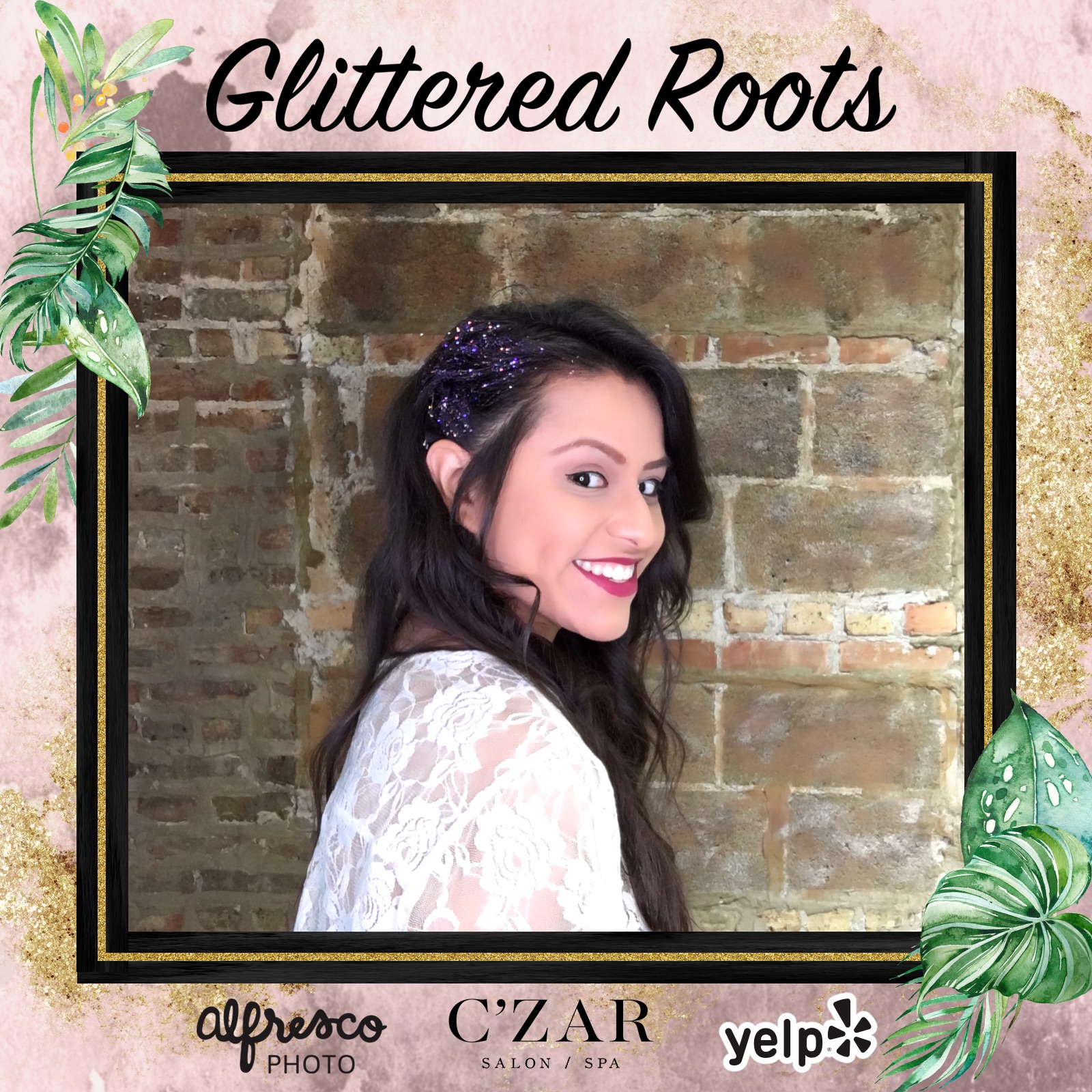 Yelp Elite: Glittered Roots | View more photos from the event at events.alfrescophoto.com/u/AlfrescoPhoto/Yelp-Elite-Glittered-Roots